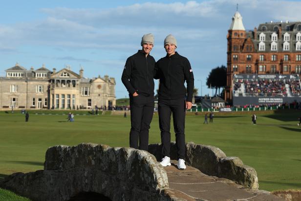 We’ll forgive these Danish pro twins for dressing alike in their round at St. Andrews